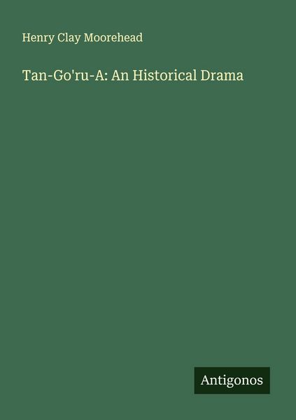 Produktbild: Tan-Go'ru-A: An Historical Drama