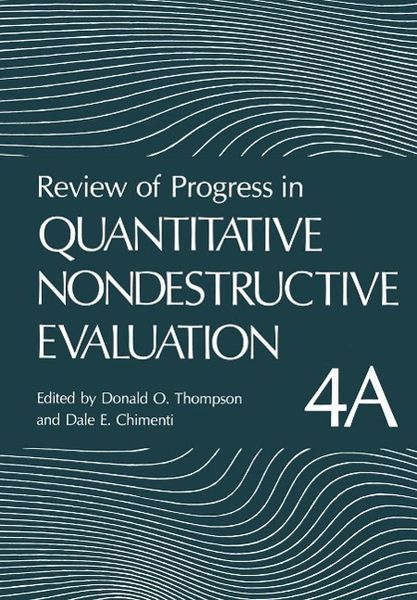 Produktbild: Review of Progress in Quantitative Nondestructive Evaluation
