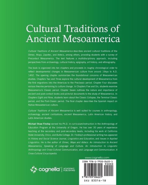 Produktbild: Cultural Traditions of Ancient Mesoamerica