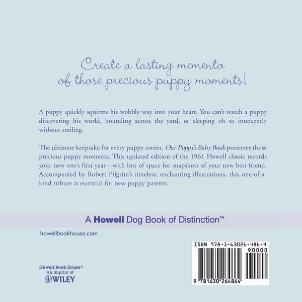 Produktbild: Our Puppy's Baby Book