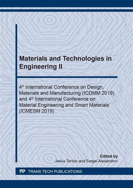 Produktbild: Materials and Technologies in Engineering II