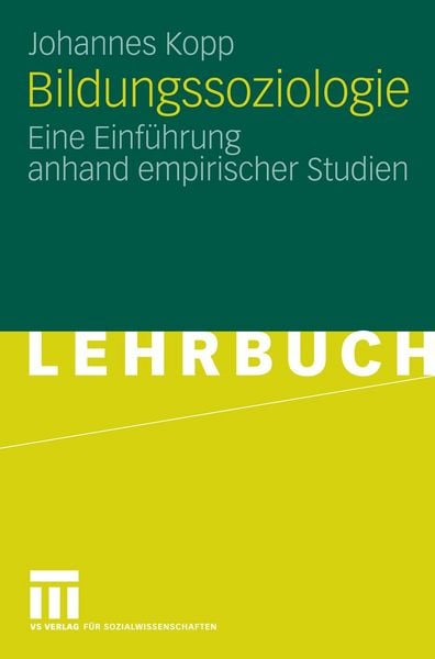 Produktbild: Bildungssoziologie