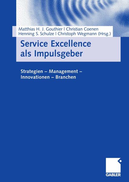 Produktbild: Service Excellence als Impulsgeber
