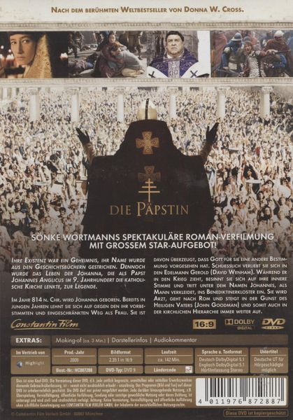 Produktbild: Die P&auml;pstin