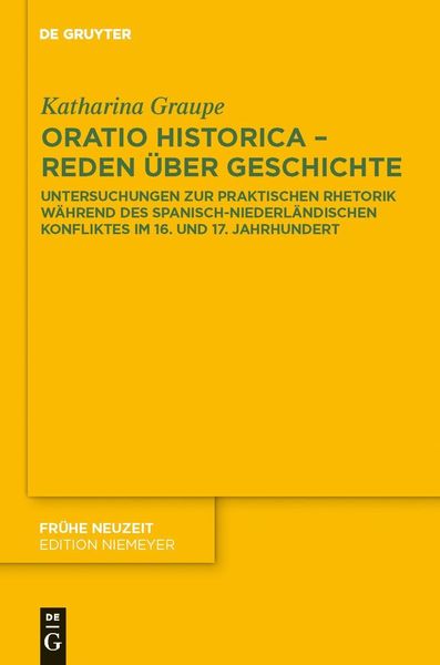Produktbild: Oratio historica - Reden &uuml;ber Geschichte