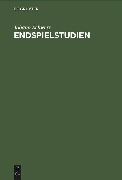Produktbild: Endspielstudien