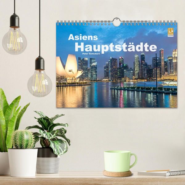 Produktbild: Asiens Hauptst&auml;dte (Wandkalender 2026 DIN A4 quer), CALVENDO Monatskalender
