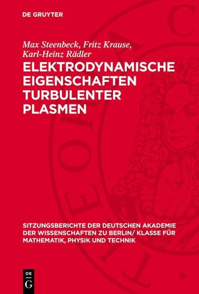 Produktbild: Elektrodynamische Eigenschaften turbulenter Plasmen