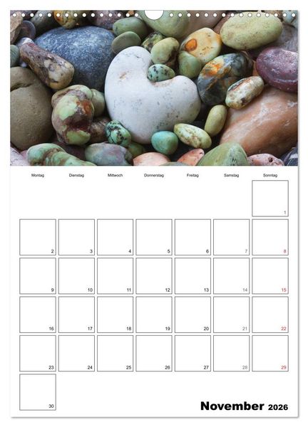 Produktbild: Ein herzliches Jahr (Wandkalender 2026 DIN A3 hoch), CALVENDO Monatskalender