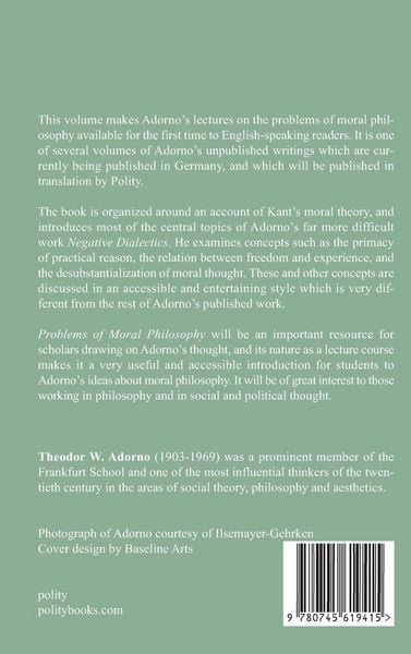 Produktbild: Problems of Moral Philosophy