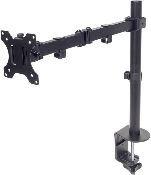 Produktbild: Manhattan Monitor-Tischhalterung 461542 1 Display(s) 33,0 cm (13") - 81,3 cm (32") Schwarz H&ouml;henverstellbar, Neigbar, Schwenkbar