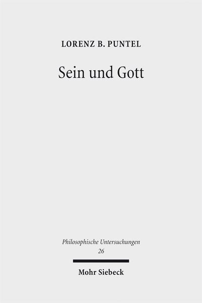 Produktbild: Sein und Gott