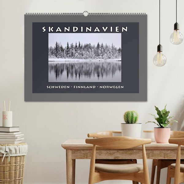 Produktbild: SKANDINAVIEN (Wandkalender 2026 DIN A2 quer), CALVENDO Monatskalender