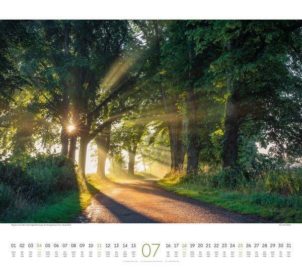 Produktbild: Wege Kalender 2027