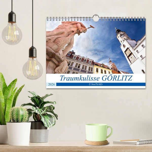 Produktbild: Traumkulisse G&Ouml;RLITZ (Wandkalender 2026 DIN A4 quer), CALVENDO Monatskalender