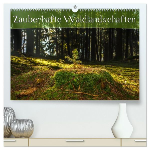 Produktbild: Zauberhafte Waldlandschaften (hochwertiger Premium Wandkalender 2026 DIN A2 quer), Kunstdruck in Hochglanz