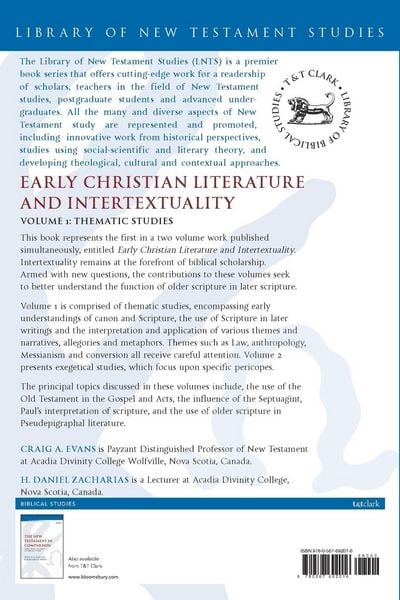 Produktbild: Early Christian Literature and Intertextuality