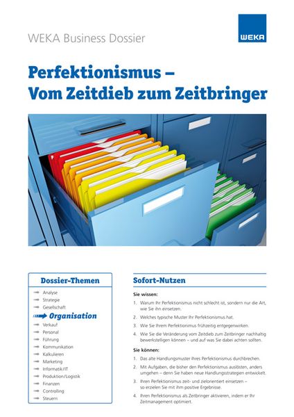 Produktbild: Perfektionismus