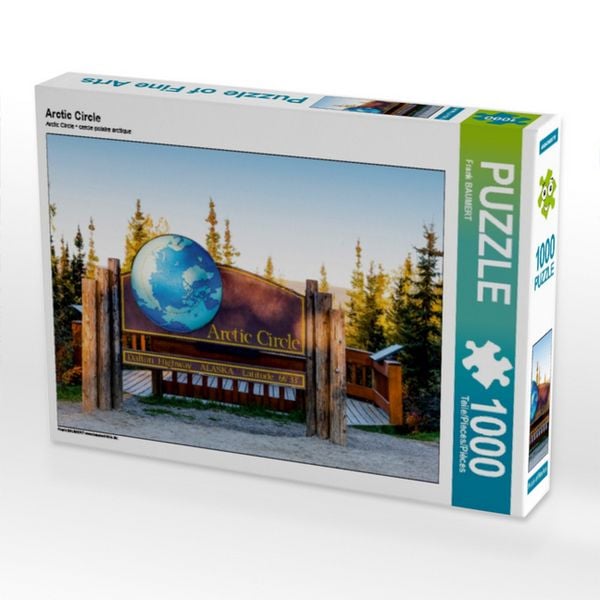 Produktbild: CALVENDO Puzzle Arctic Circle 1000 Teile Puzzle quer | 1000 Teile Lege-Gr&ouml;&szlig;e 64 &times; 48 cm Foto-Puzzle f&uuml;r gl&uuml;ckliche Stunden