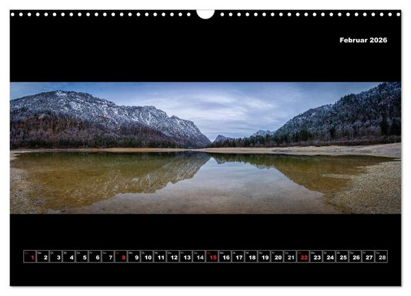 Produktbild: Weitblicke - Panoramen (Wandkalender 2026 DIN A3 quer), CALVENDO Monatskalender
