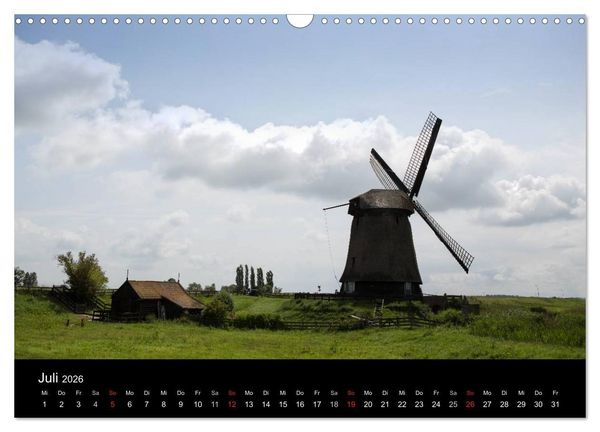 Produktbild: Ein fotografischer Streifzug durch Holland (Wandkalender 2026 DIN A3 quer), CALVENDO Monatskalender