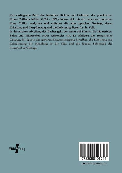 Produktbild: Homerische Vorschule