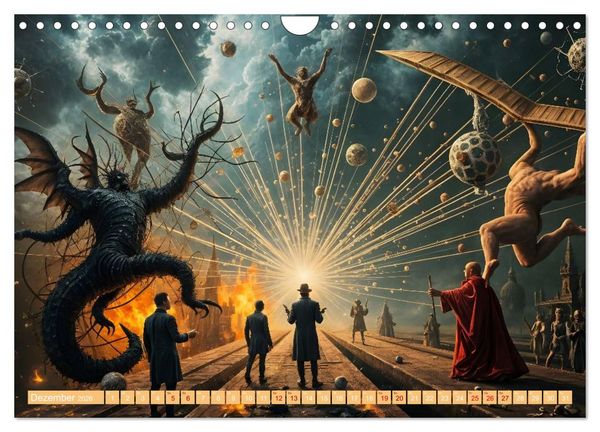 Produktbild: Unerkl&auml;rlich (Wandkalender 2026 DIN A4 quer), CALVENDO Monatskalender
