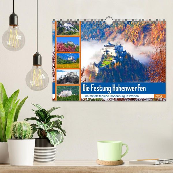 Produktbild: Die Festung Hohenwerfen (Wandkalender 2026 DIN A4 quer), CALVENDO Monatskalender