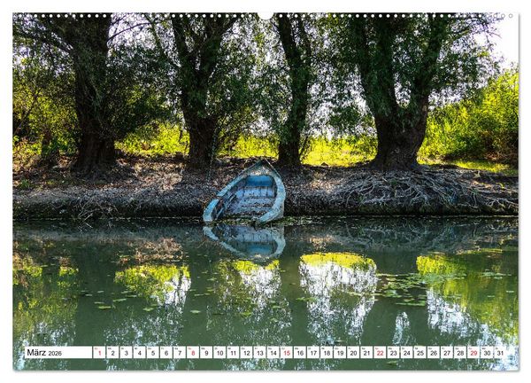 Produktbild: Rund um das Donaudelta (Wandkalender 2026 DIN A2 quer), CALVENDO Monatskalender