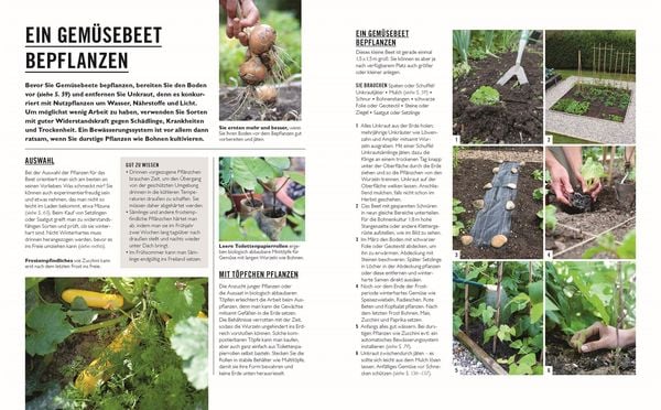 Grünes Gartenwissen. Gärtnern mit wenig Aufwand