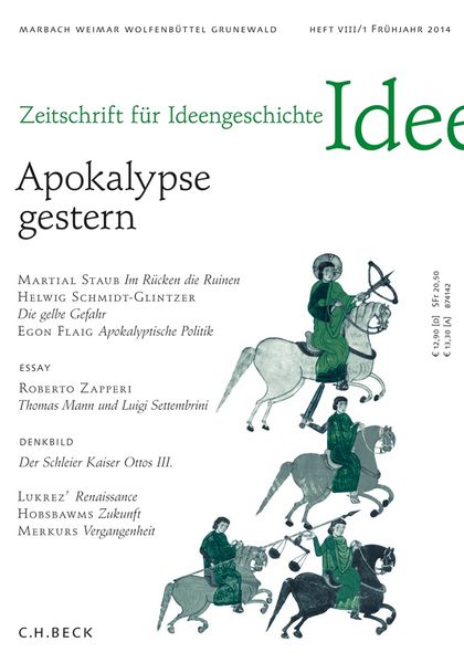 Produktbild: Zeitschrift f&uuml;r Ideengeschichte Heft VIII/1 Fr&uuml;hjahr 2014
