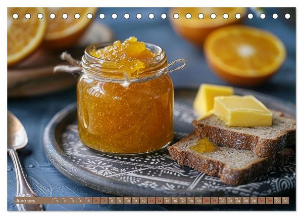 Produktbild: Fruit Paradise in a Jar (Desk Calendar 2026 DIN A5 landscape), CALVENDO 12 Month DeskCalendar