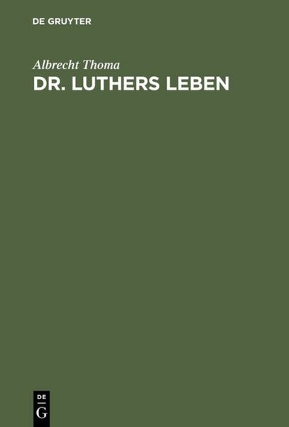 Produktbild: Dr. Luthers Leben