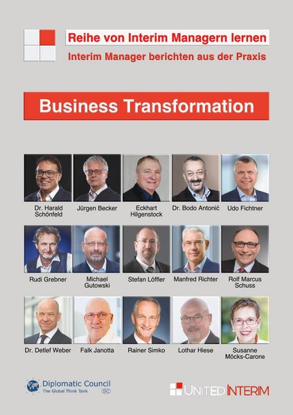 Produktbild: Business Transformation: Interim Manager berichten aus der Praxis