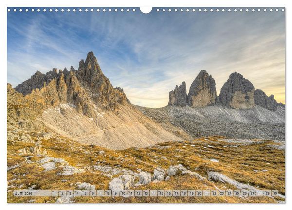 Produktbild: Faszination Dolomiten (Wandkalender 2026 DIN A3 quer), CALVENDO Monatskalender