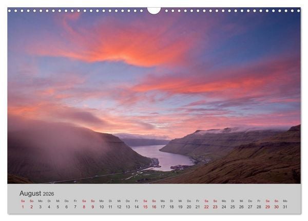 Produktbild: F&auml;r&ouml;er Inseln 2026 (Wandkalender 2026 DIN A3 quer), CALVENDO Monatskalender