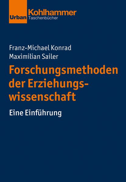 Produktbild: Forschungsmethoden der Erziehungswissenschaft