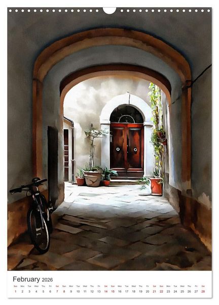 Produktbild: A Year Of Bicycles (Wall Calendar 2026 DIN A3 portrait), CALVENDO 12 Month Wall Calendar