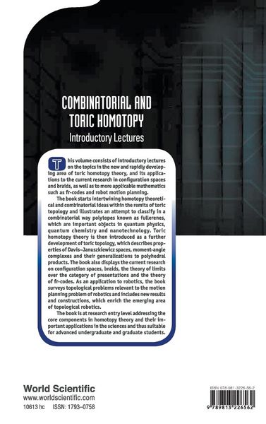 Produktbild: COMBINATORIAL AND TORIC HOMOTOPY