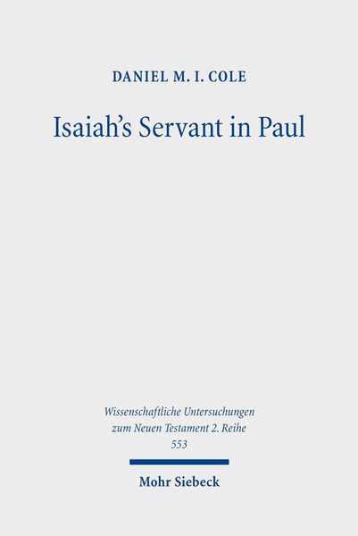 Produktbild: Isaiah's Servant in Paul