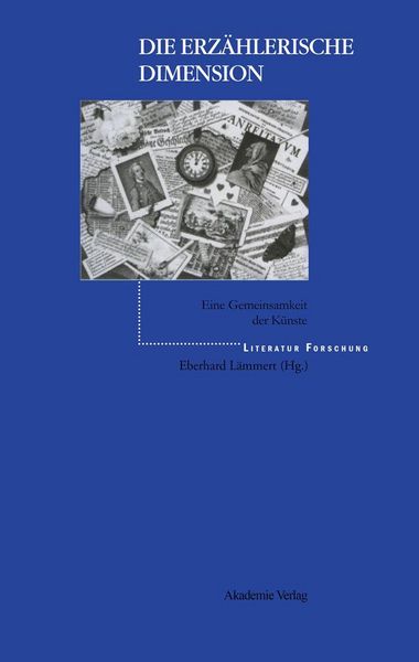 Produktbild: Die erz&auml;hlerische Dimension