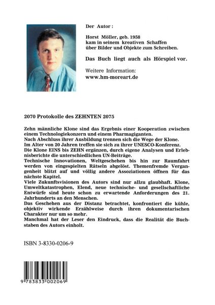 Produktbild: 2070 Protokolle des ZEHNTEN 2075