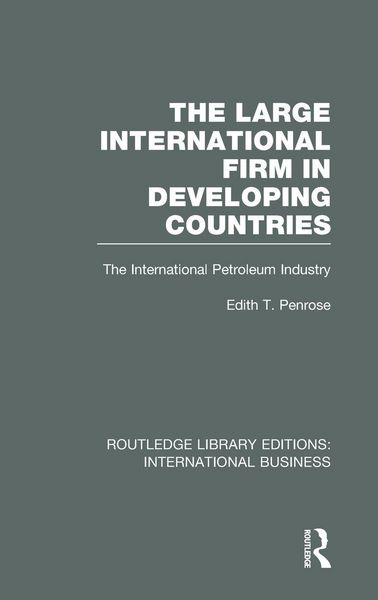 Produktbild: The Large International Firm (RLE International Business)