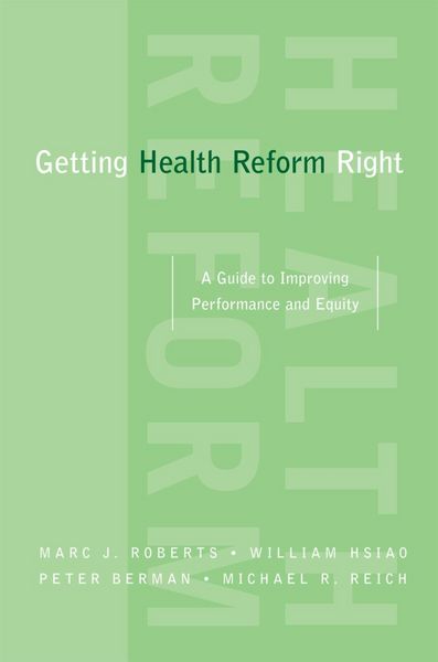 Produktbild: Getting Health Reform Right