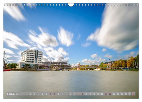 Produktbild: Ein Blick auf Leer (Ostfriesland) (Wandkalender 2026 DIN A3 quer), CALVENDO Monatskalender