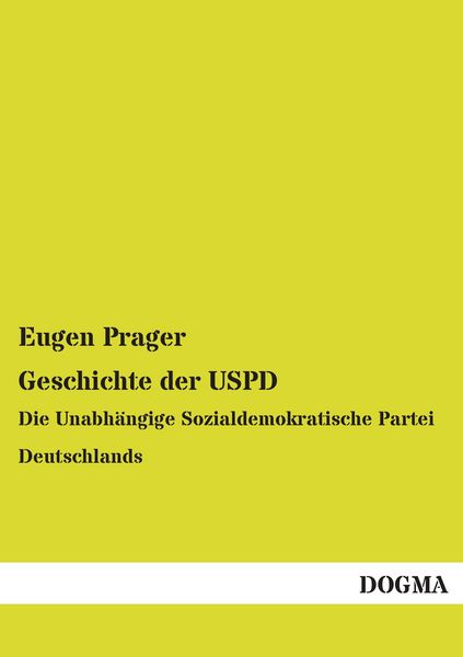 Produktbild: Geschichte der USPD
