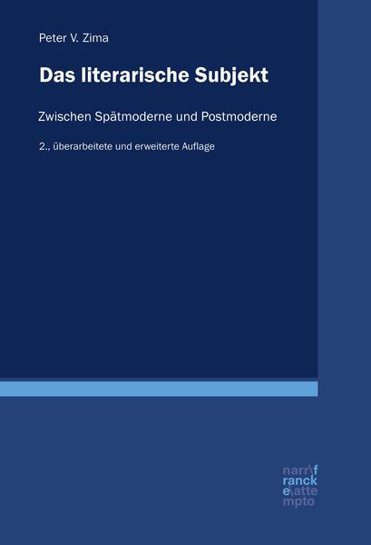 Produktbild: Das literarische Subjekt