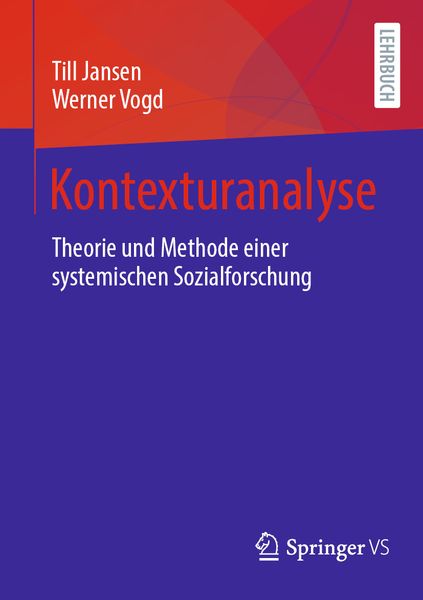 Produktbild: Kontexturanalyse