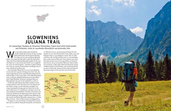 LONELY PLANET Bildband Legendäre Wanderrouten in Europa