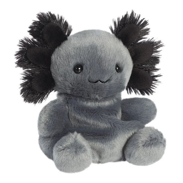 Produktbild: Aurora 33875 - Palm Pals Axolotl Onyx, Pl&uuml;schtier, ca.13 cm